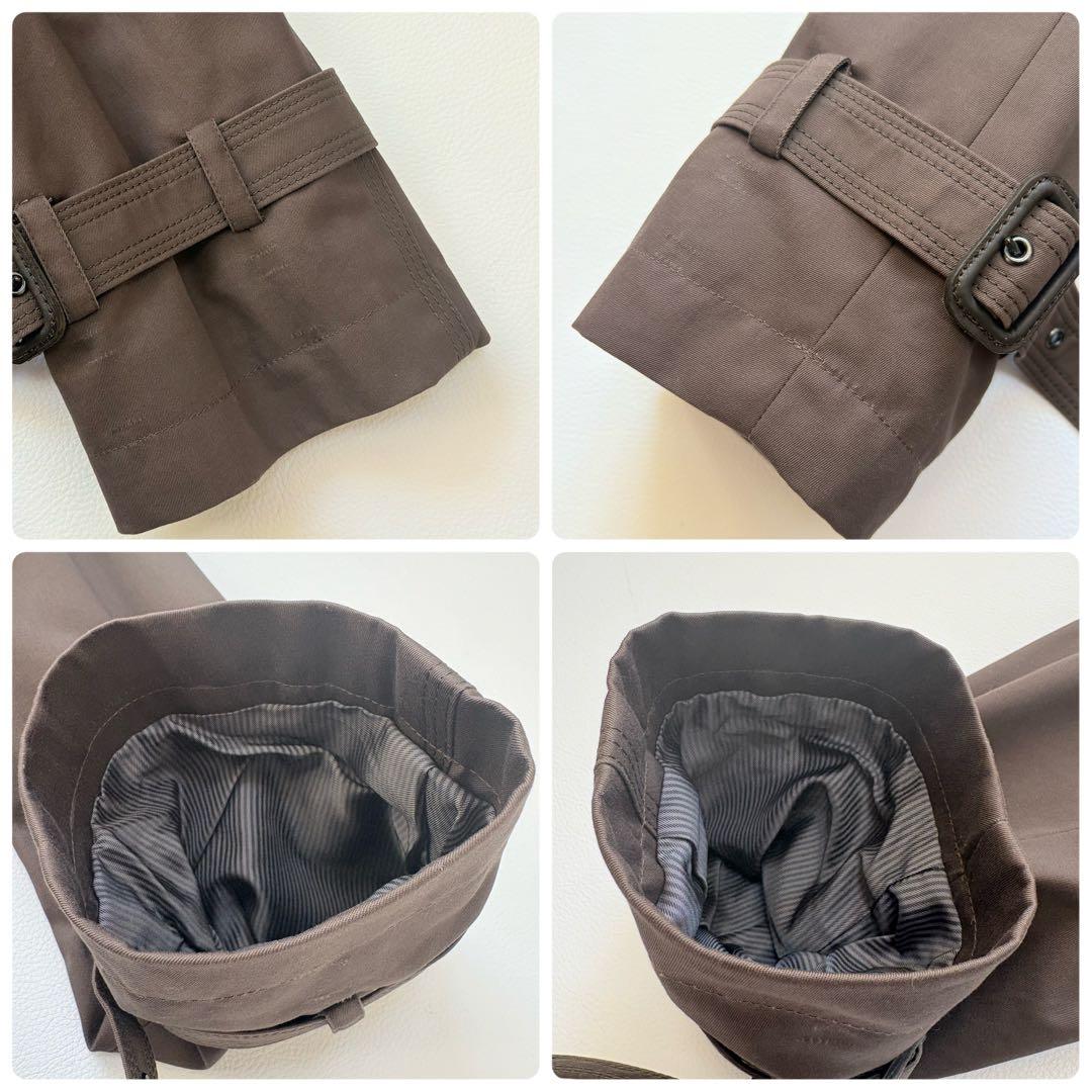 希少カラー　バーバリーブラックレーベル トレンチコート ライナー付き　サイズL