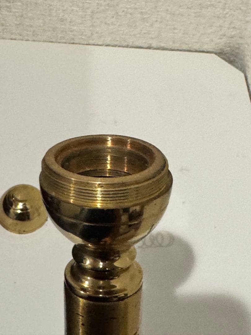 ビンテージの航海用真鍮製ボールノブ付きビクトリア朝風木製ウォーキングスティック