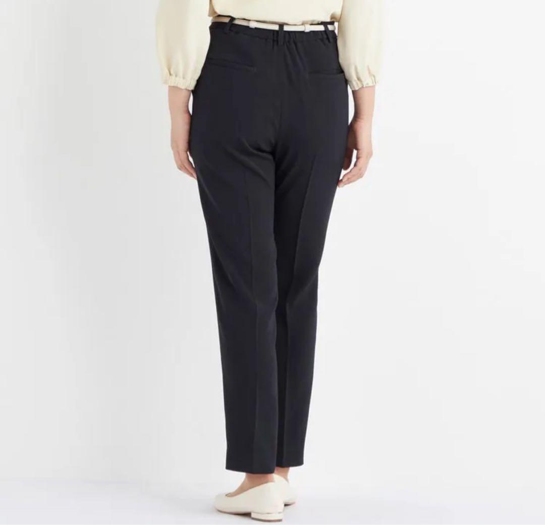 アオキ Oggiコラボ ダブルクロス ノーカラージャケット クロップドパンツ