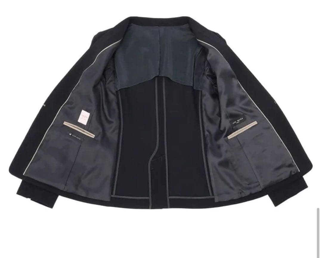 アオキ Oggiコラボ ダブルクロス ノーカラージャケット クロップドパンツ