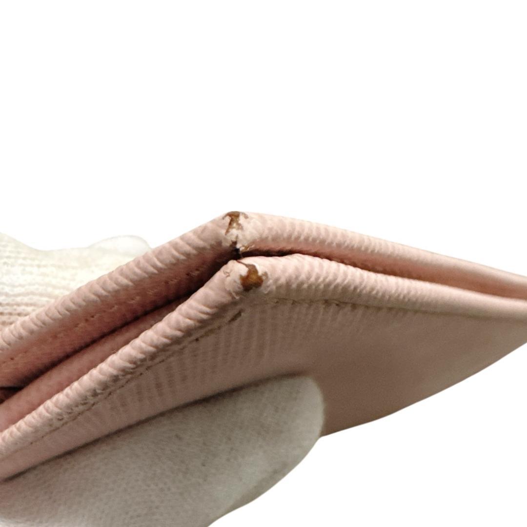 PRADA　プラダ　サフィアーノ　コンパクトウォレット　１MV204　美品