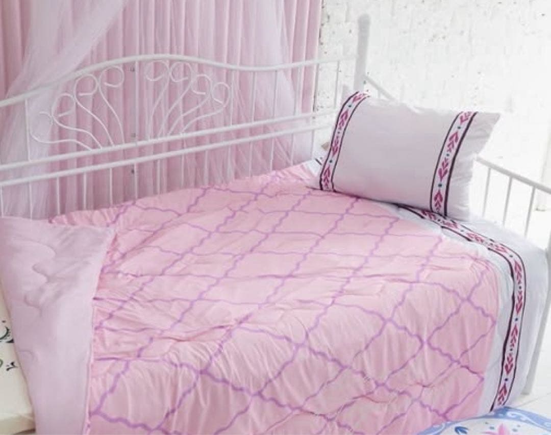 ディズニー　アナと雪の女王　アナ　掛け布団・枕　2点セット