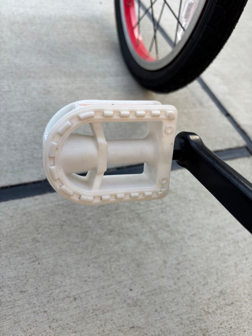 消防車デザイン　自転車 16インチ　美品