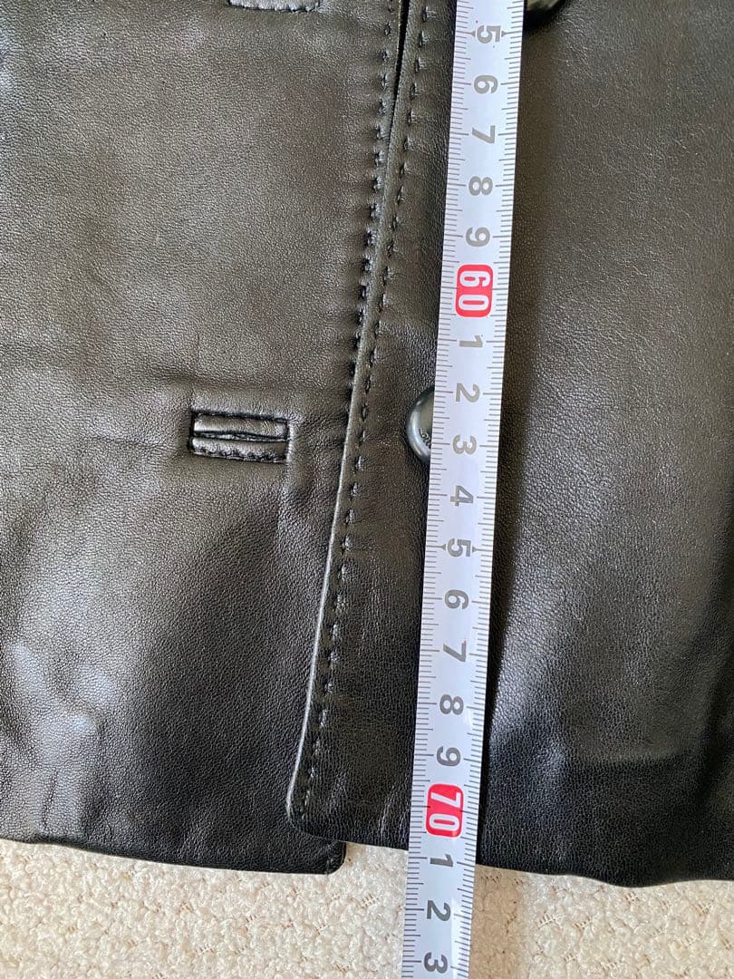 フェラガモレザーウールコンビジャケット ブラック美品！お値下げしました♪