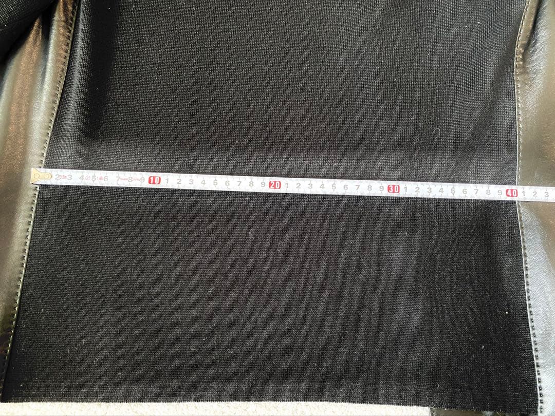 フェラガモレザーウールコンビジャケット ブラック美品！お値下げしました♪