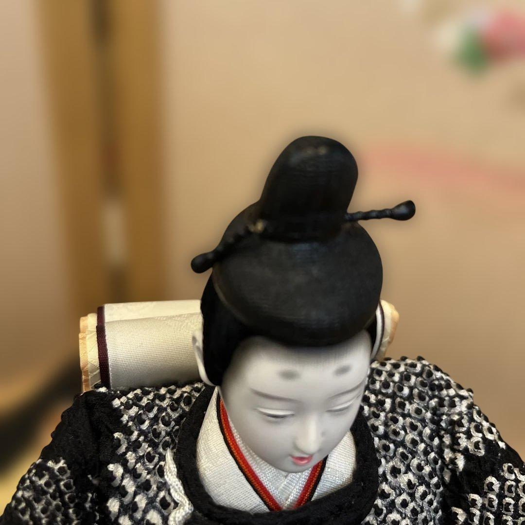 秀月 雛人形 セット お内裏様 お雛様 男雛 女雛 絞り ひな祭り