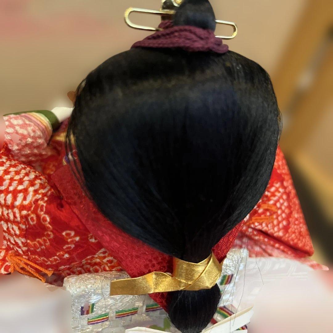 秀月 雛人形 セット お内裏様 お雛様 男雛 女雛 絞り ひな祭り