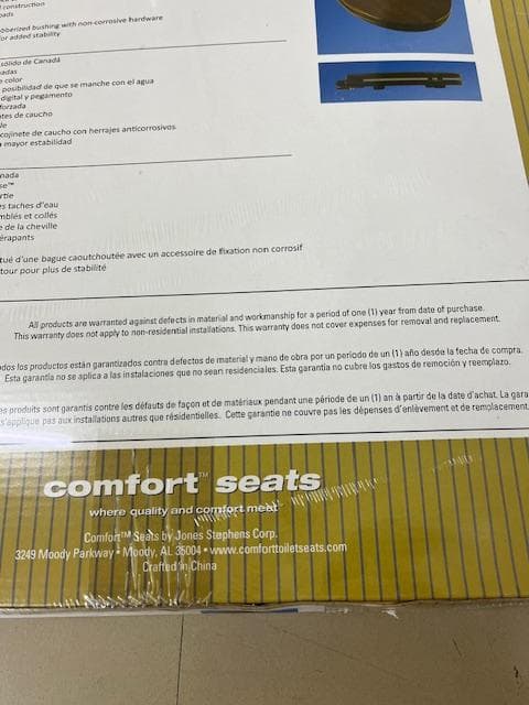 デザイナー EZ クローズ ブラック ウォールナット木製丸型便座