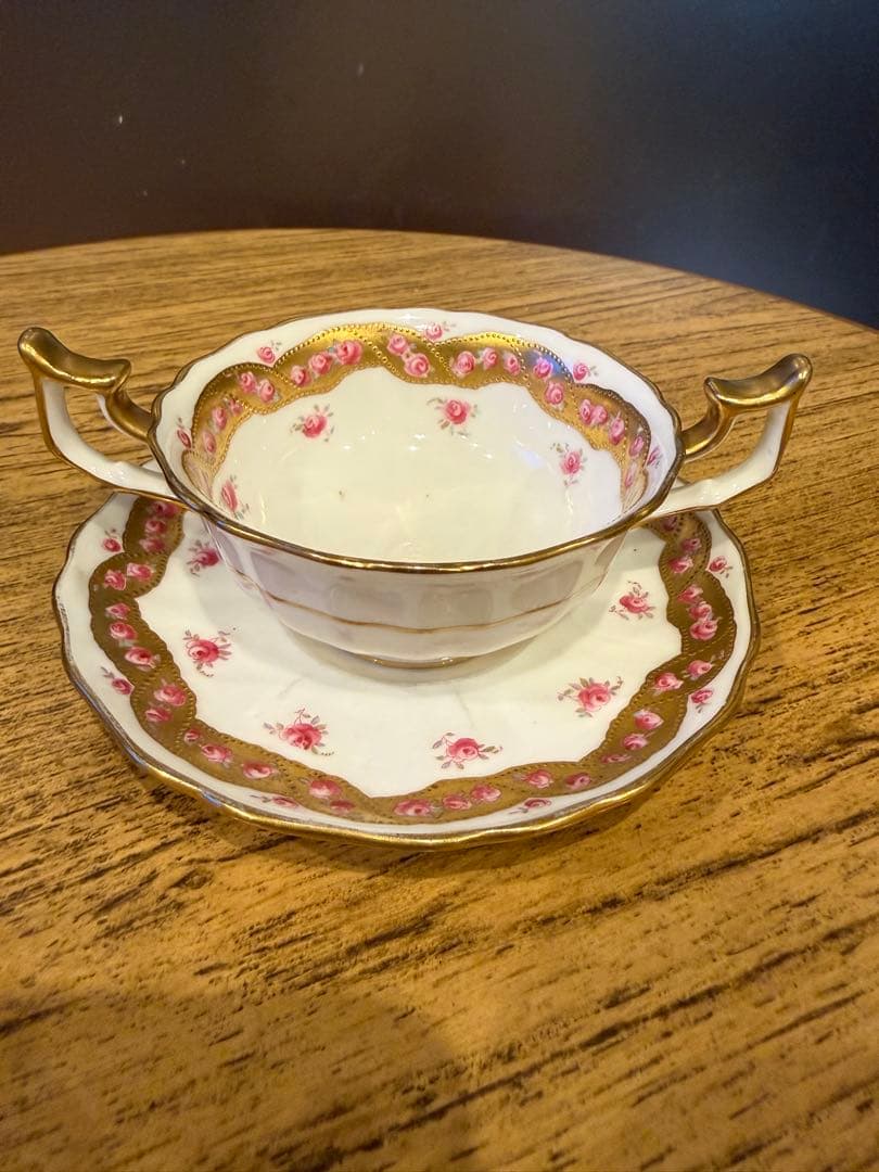 アンティーク ティファニー イングリッシュ ティーカップ ソーサー