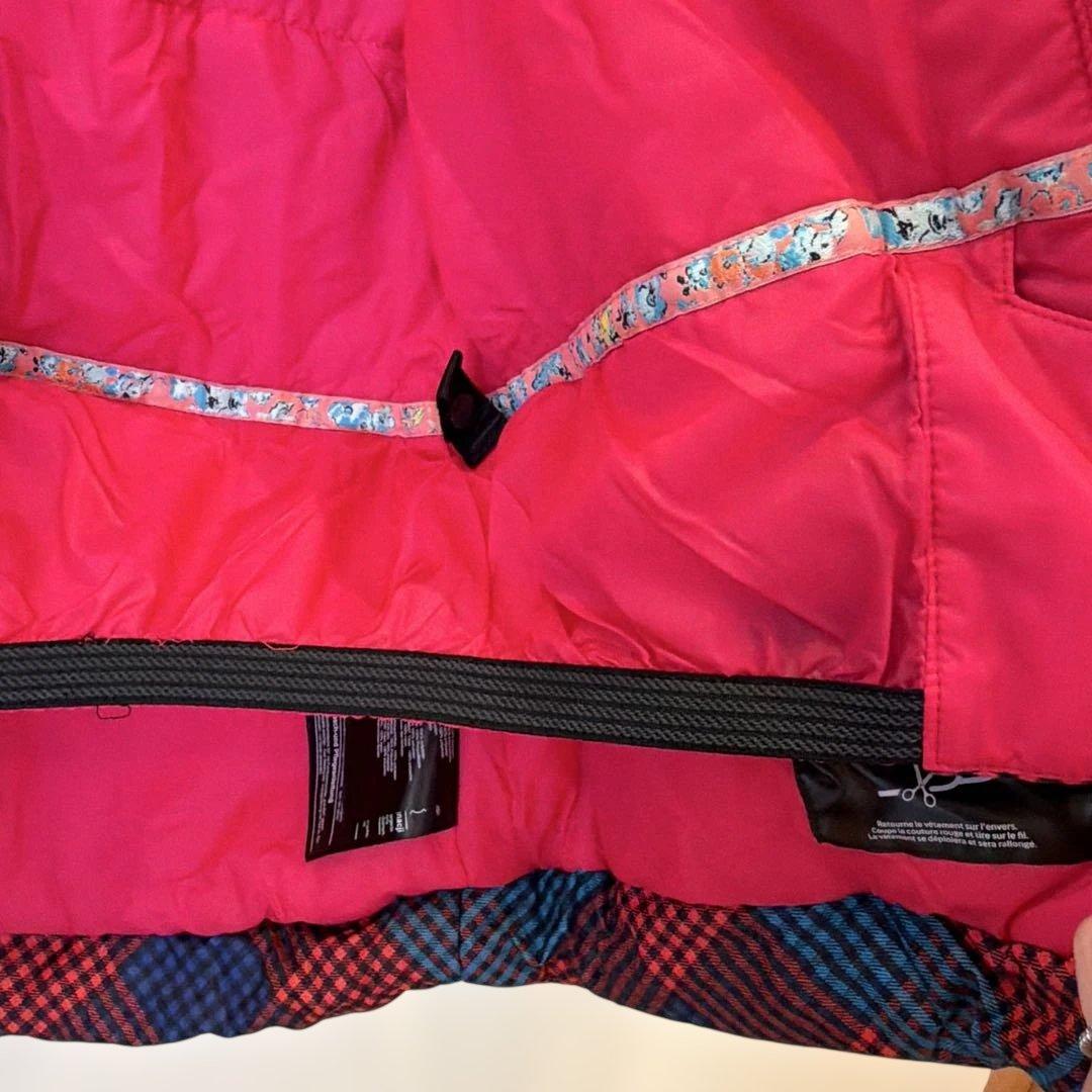 Burton 子供用スキーウェア チェック柄　上下セット