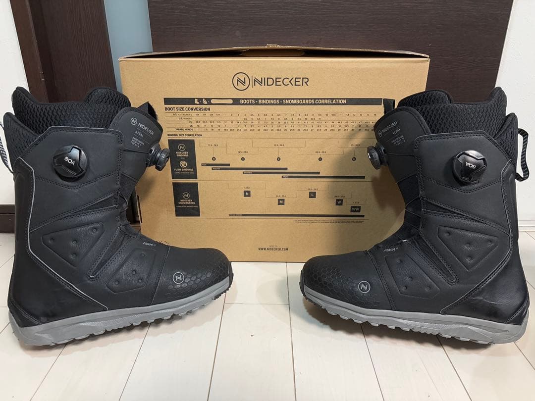 NIDECKER ALTai/スノーボードブーツ26.5/箱付き美品/TTに酷似