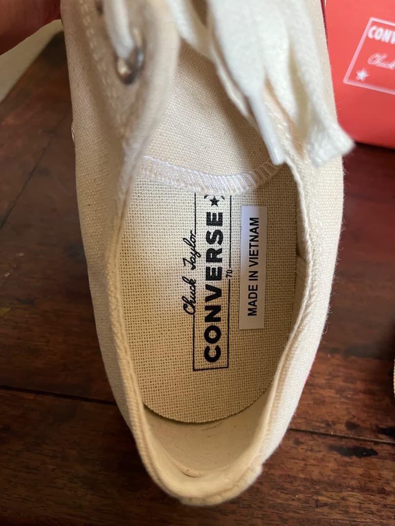 Chuck Taylor CT70 28.5cm Parchment 生成り