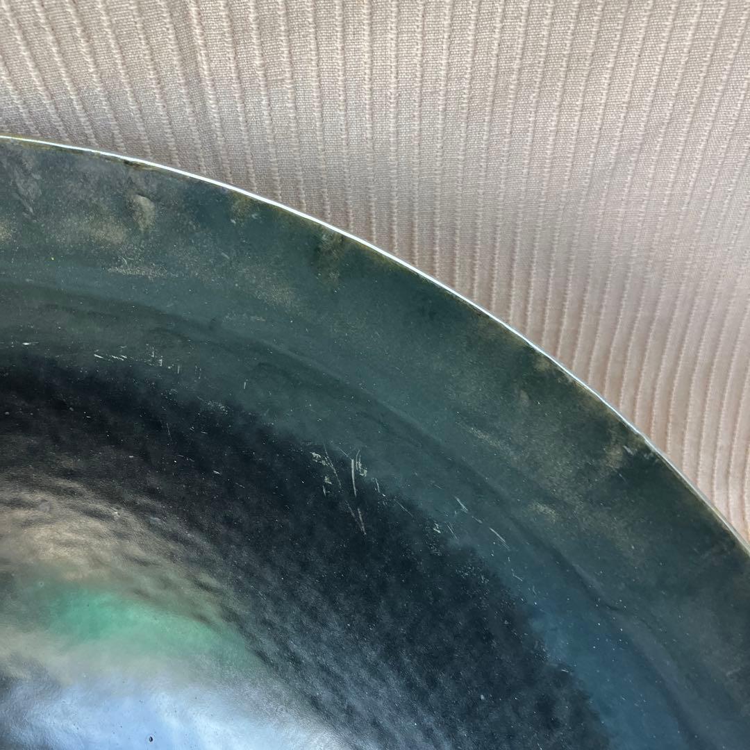 山田工業所 北京鍋 鉄製 45cm 打出し 板厚1.6mm