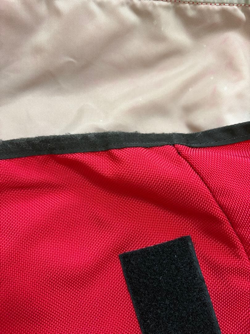 patagonia メッセンジャーバック　レッド　usa製　90s 美品