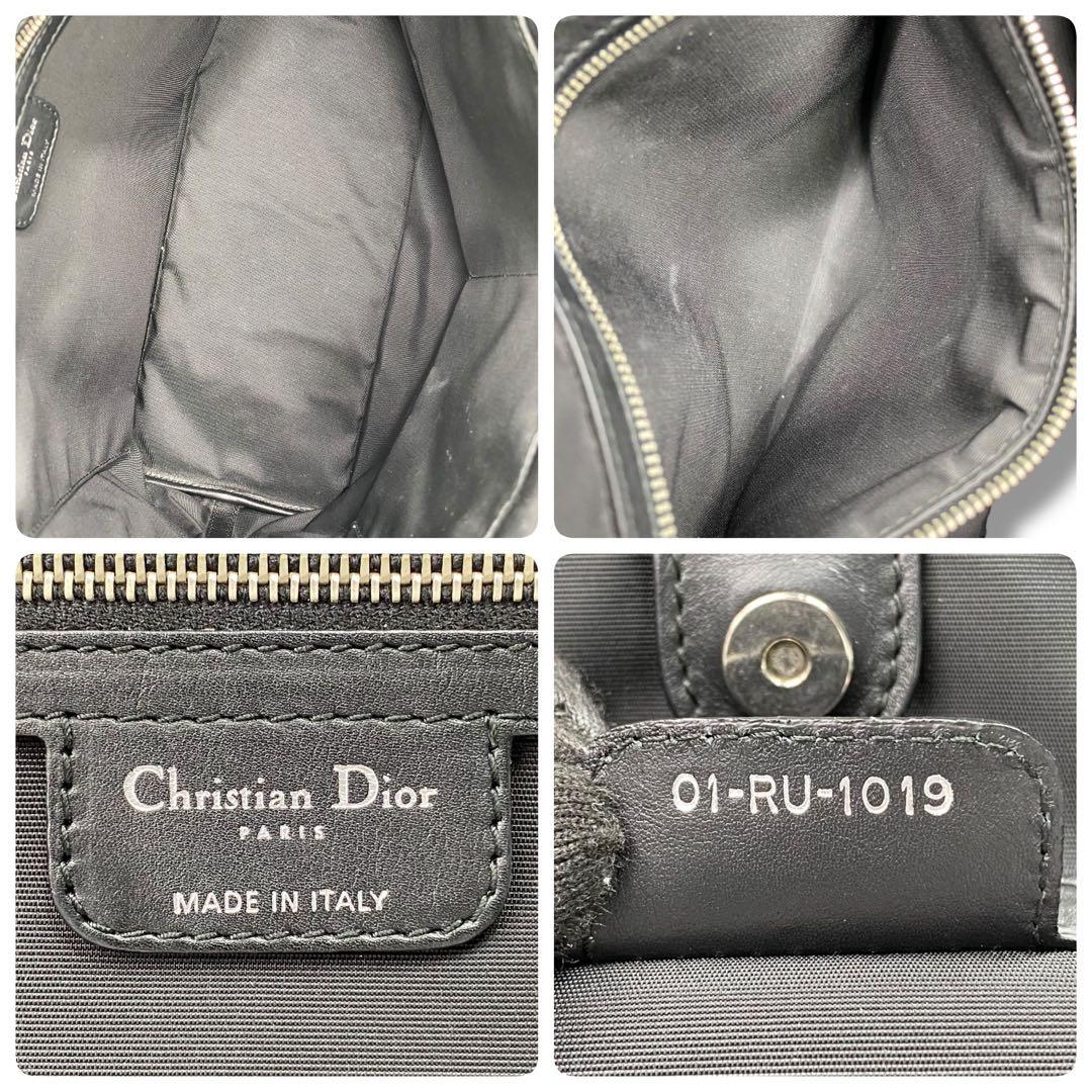 美品 Dior ディオール カナージュ パナレア トートバッグ バッグ A4 黒