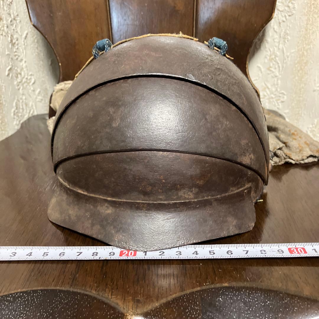 最終値下げ　時代・鎧・甲冑、本物の三段鉢金