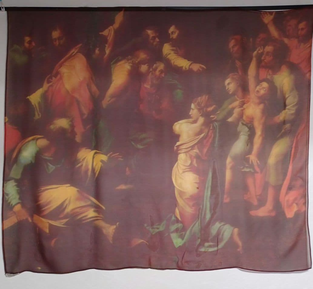 DOLCE&GABBANA 大判 ショール　ドルチェアンドガッバーナ スカーフ