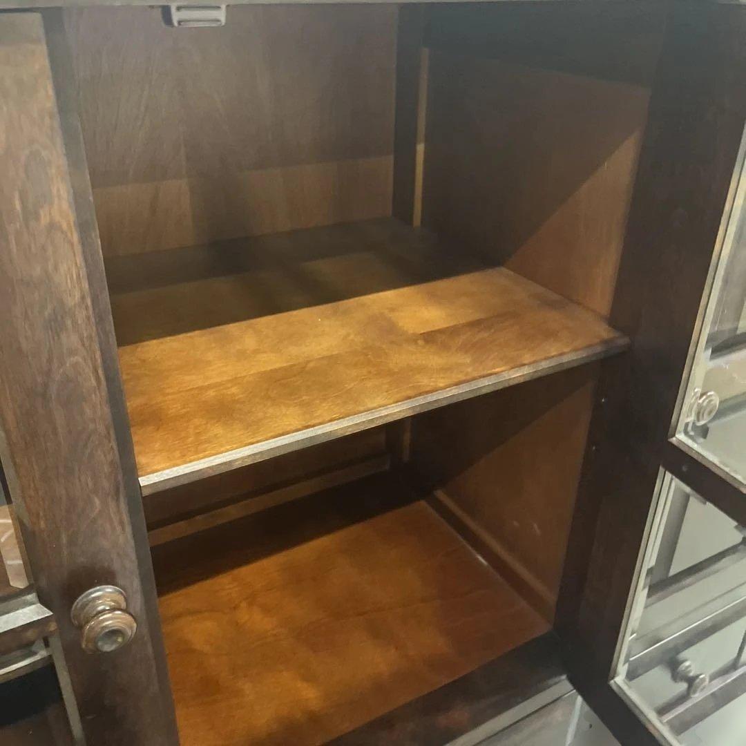 【北海道民芸家具】サイドボード◇リビングボード◆和モダン◆