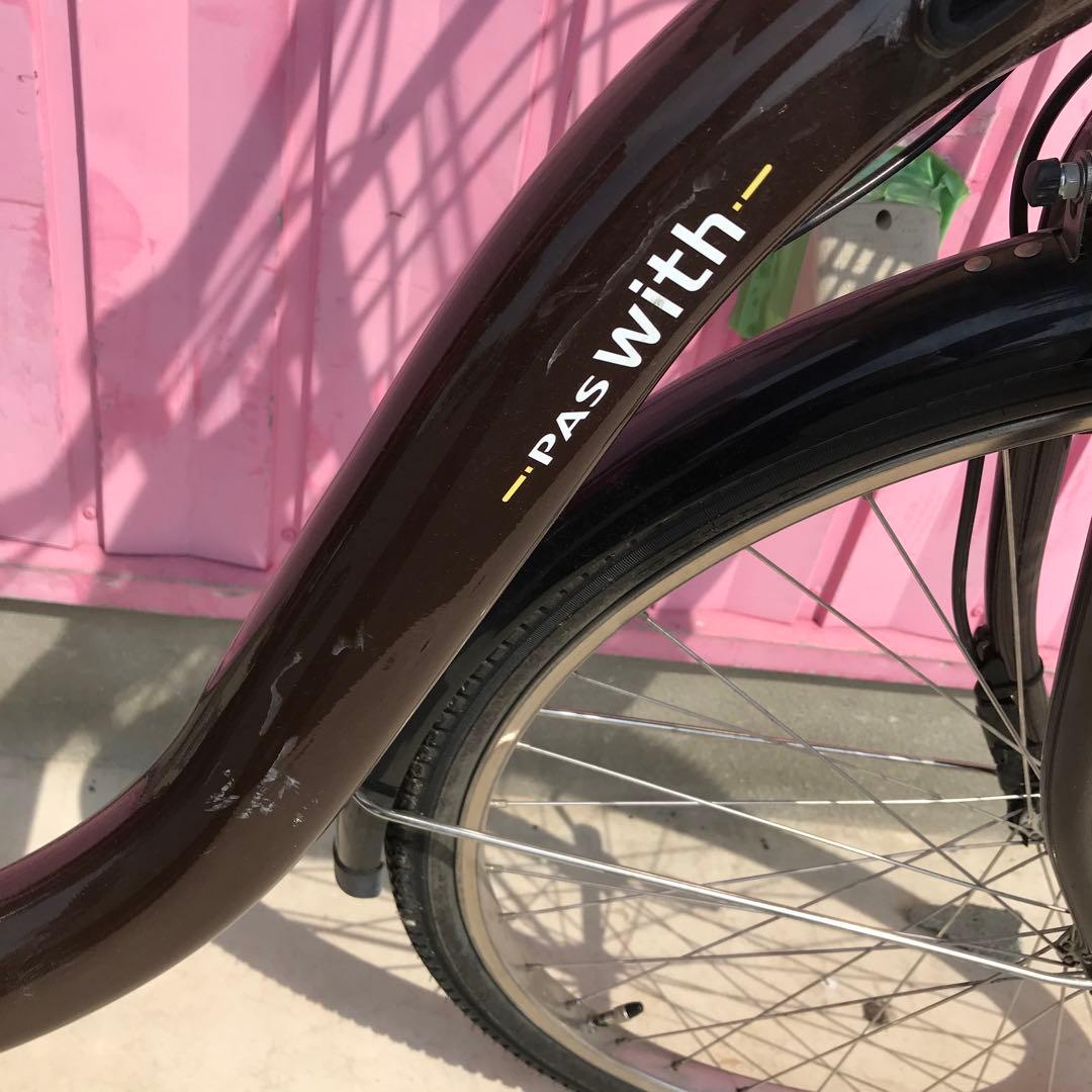YAMAHA　PAS With　カカオ　電動自転車　99024265