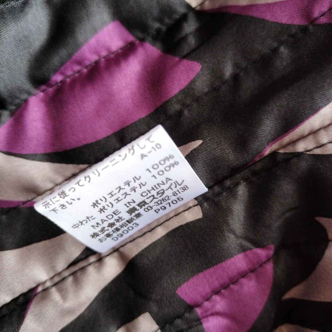 大きいサイズ22OCTOBREライナー付きベルト付きトレンチコートグレー46