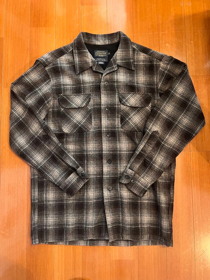 ペンドルトン ボードシャツ ウール M USA生地