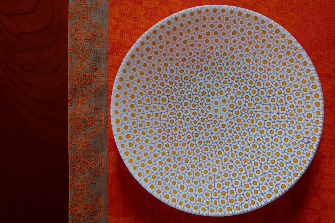 ミルフィオリ エルコーレ モレッティ プレート 皿 黒木国昭/藤田喬平/田子美紀