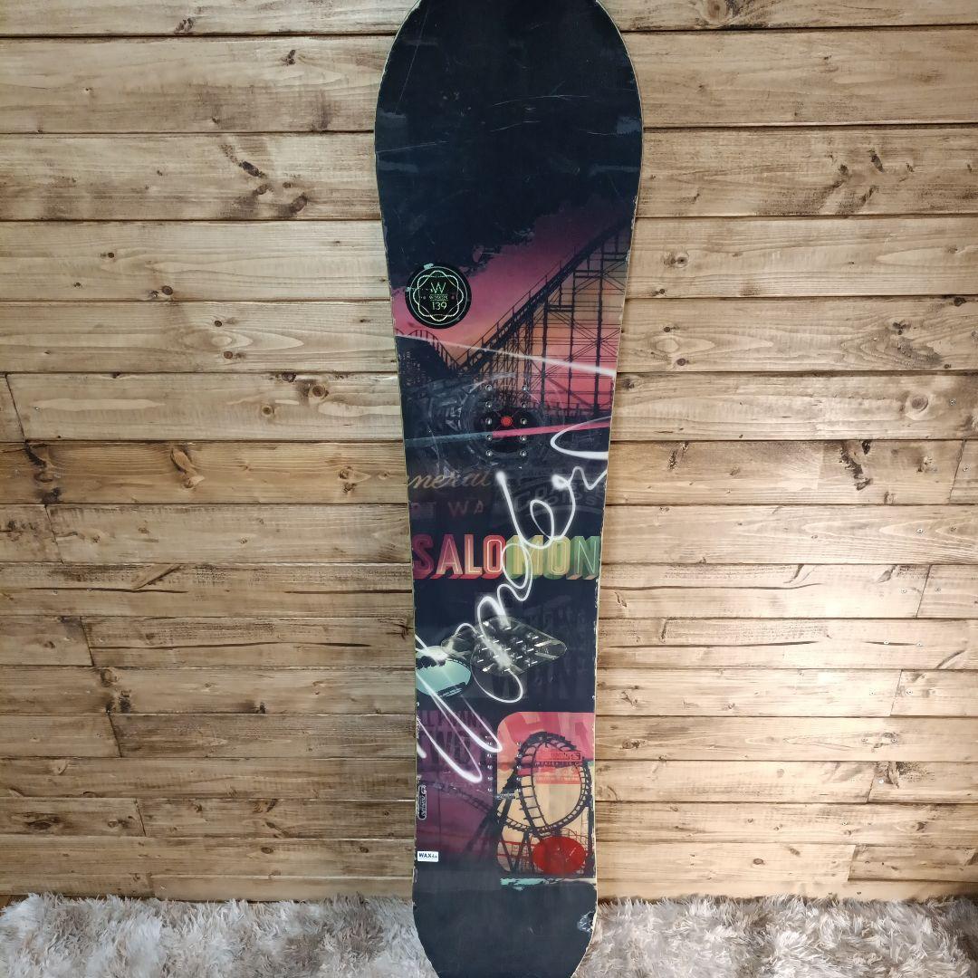 良品 salomon wonder 139cm 小学高学年 中学生向け