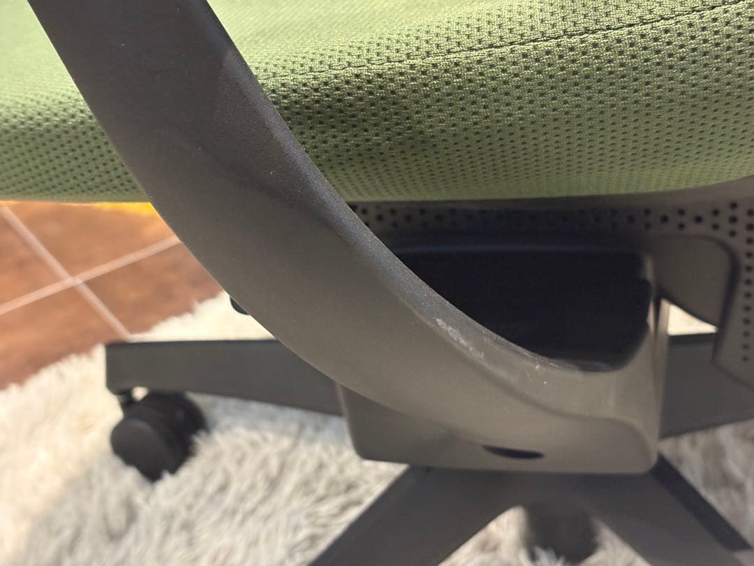 ⑥KOKUYO コクヨ　デスクチェア　オフィスチェア　イングチェア　H