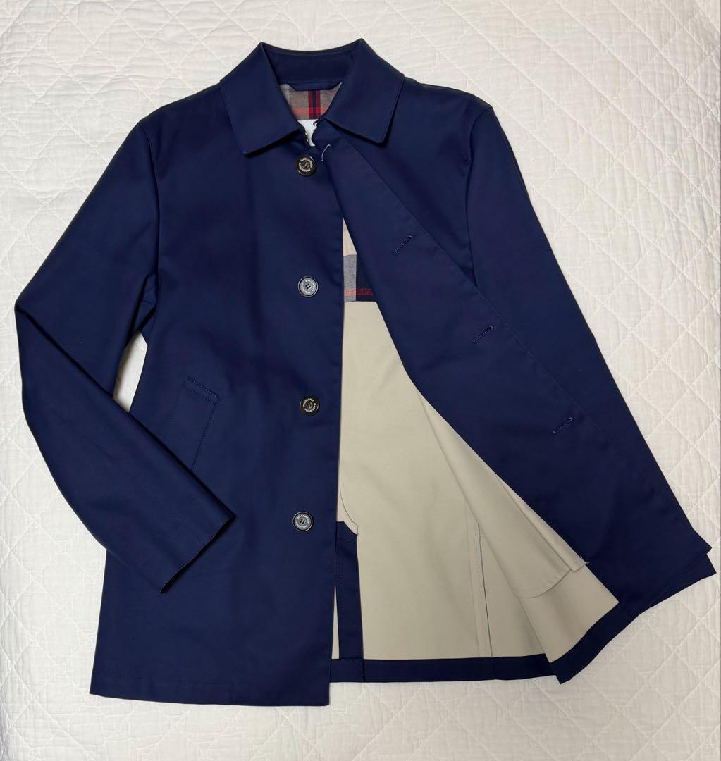 MACKINTOSH PHILOSOPHY ステンカラーコート ネイビー 38