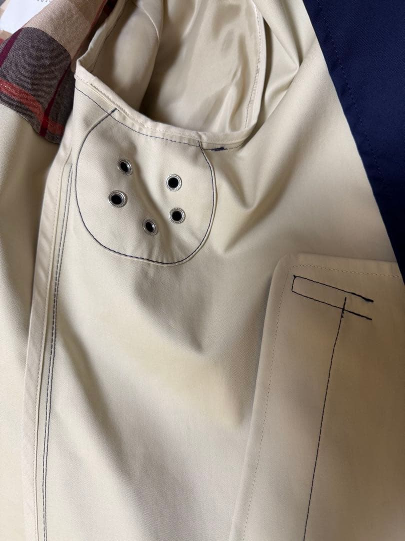 MACKINTOSH PHILOSOPHY ステンカラーコート ネイビー 38