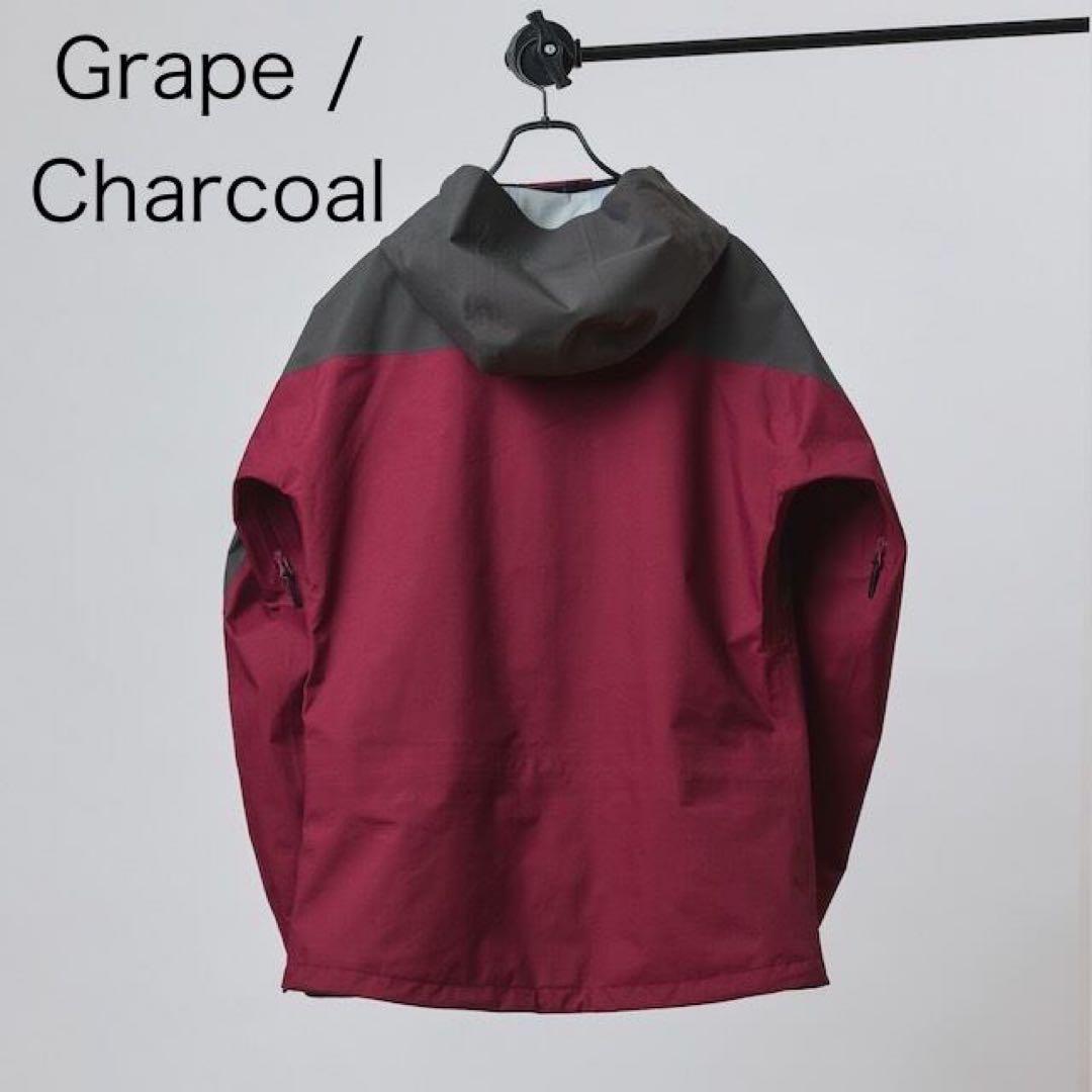 unfudge PEEP JACKET グレープ/チャコール XL