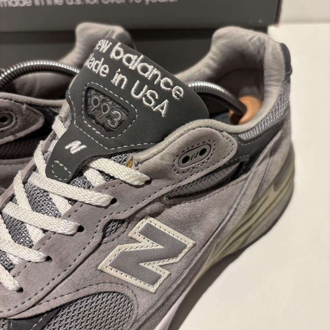 最終価格new balance 993 MADE IN USA グレー US9D