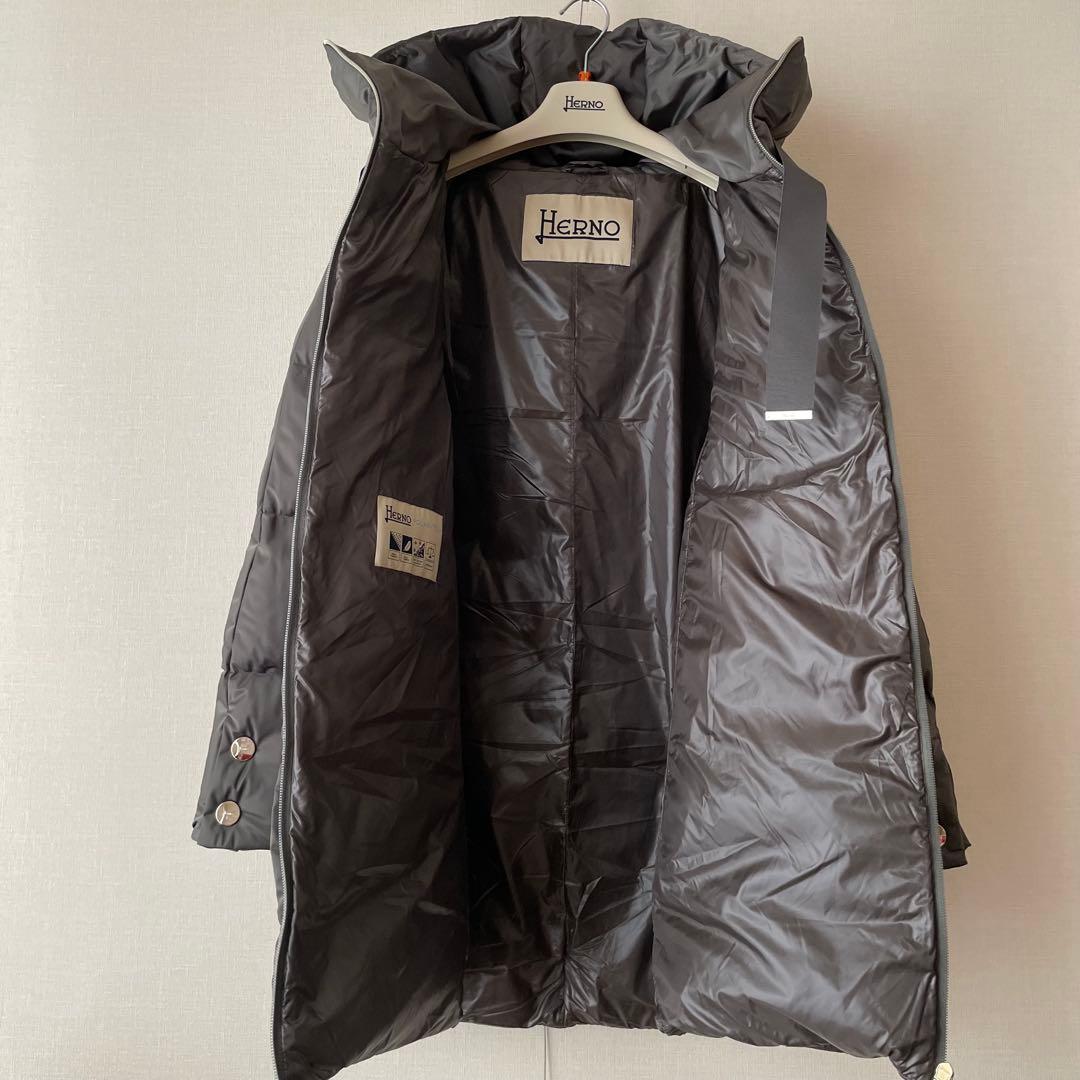 【ゆかです】HERNO/ヘルノ　ダウンジャケット42【美品】軽暖