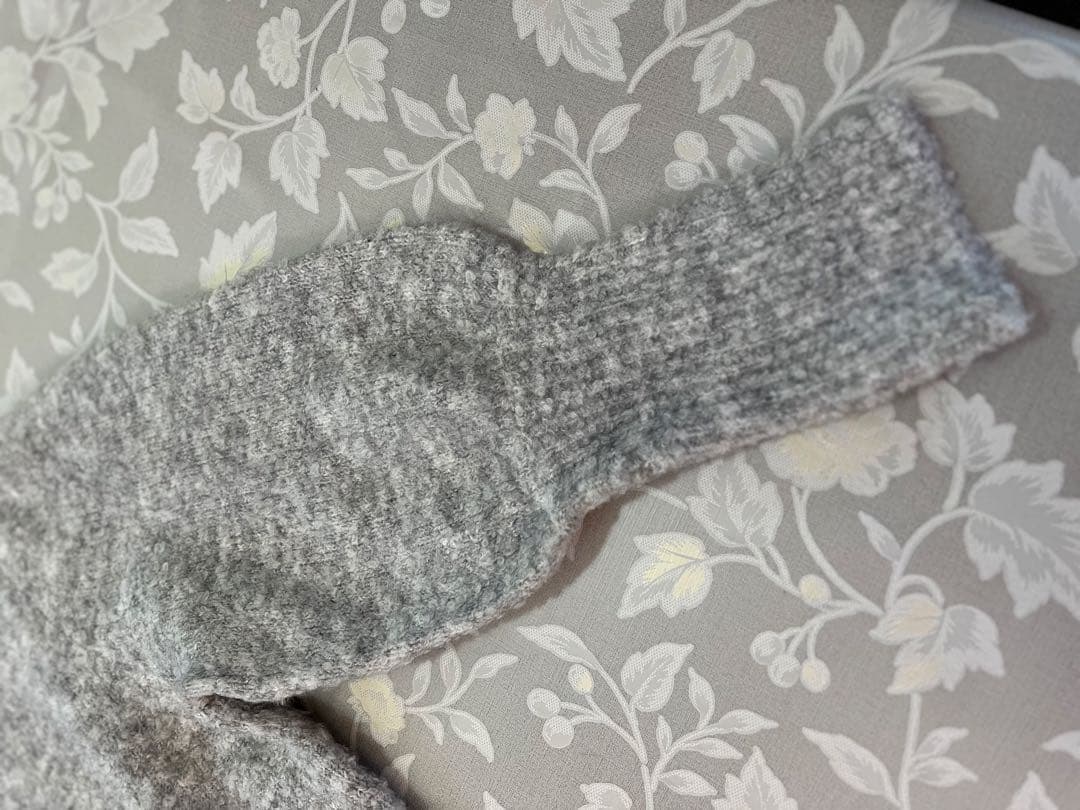 エムズグレイシー未使用後ろにおリボンニット40