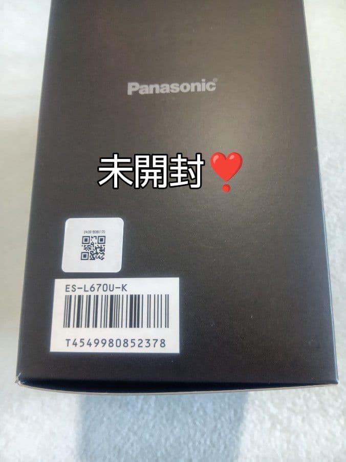 れいたん様パナソニックラムダッシュPro 最高峰深剃り新型6枚刃 未開封❣️新品