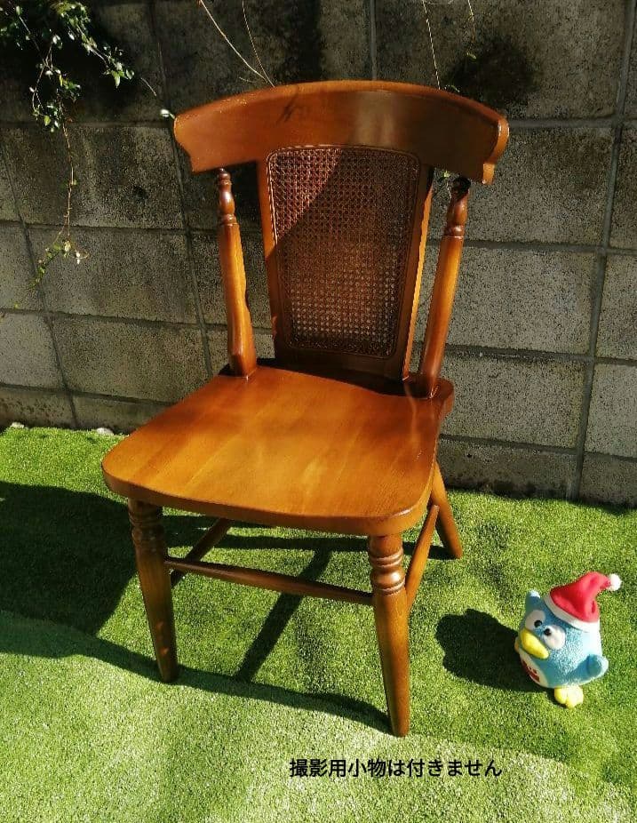 ヴィンテージ　飛騨産業 ダイニングチェア　　　木製　ウィザード 穂高 チェア a