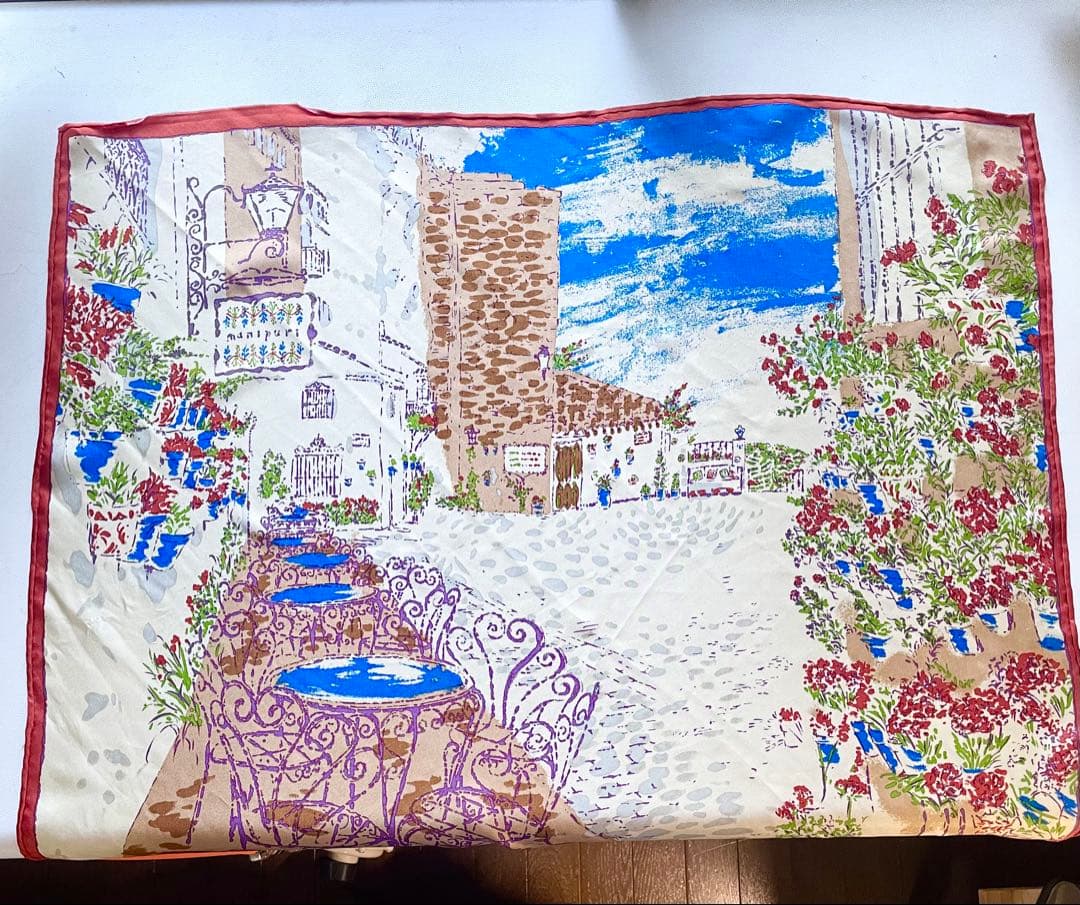 マニプリ　シルクスカーフ コルドバ