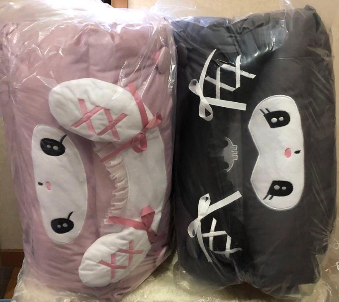 新品タグ付マイメロディ マルチフロアクッション長座布団 ゴロ寝枕　クロミ　セット