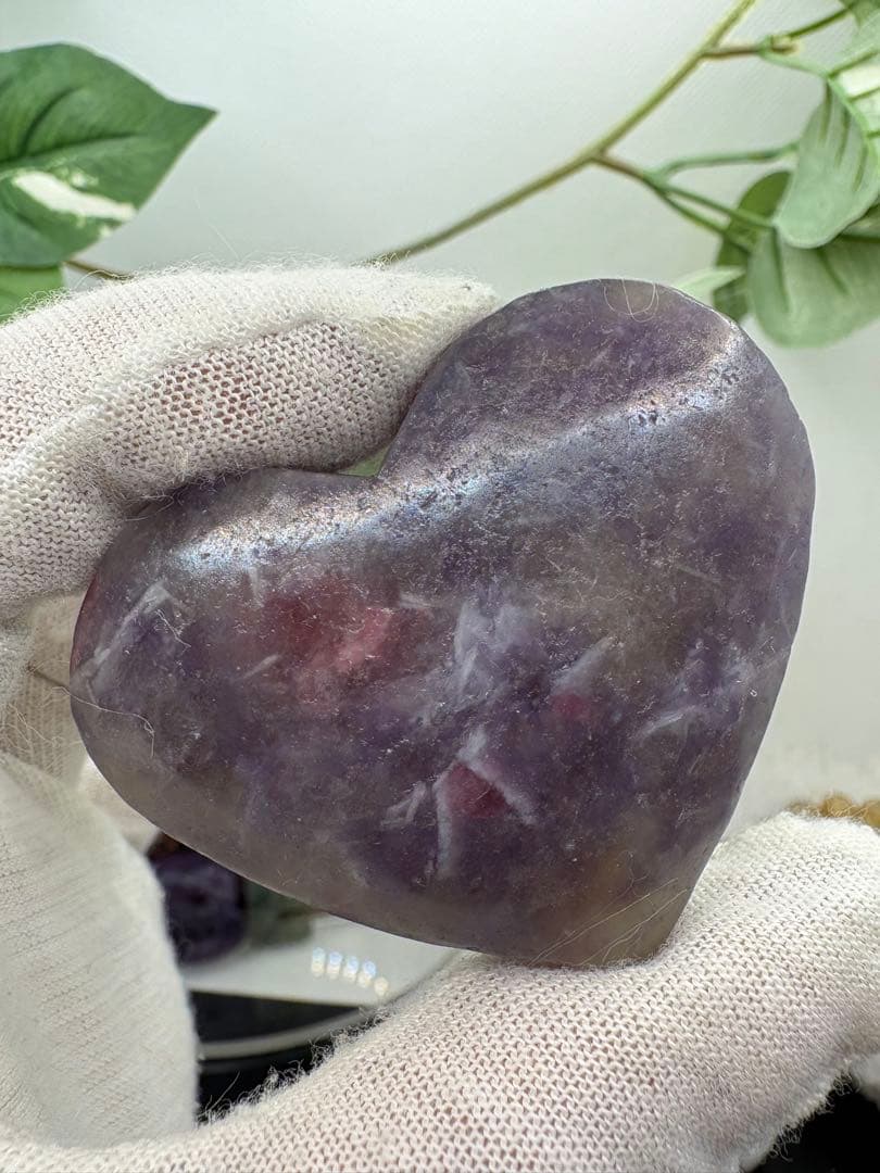 ユニコーンハート 握り石♡No638