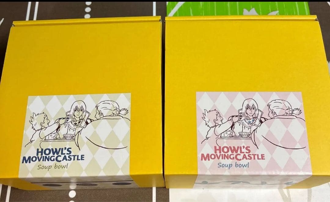 ハウルの動く城スープボウル2種