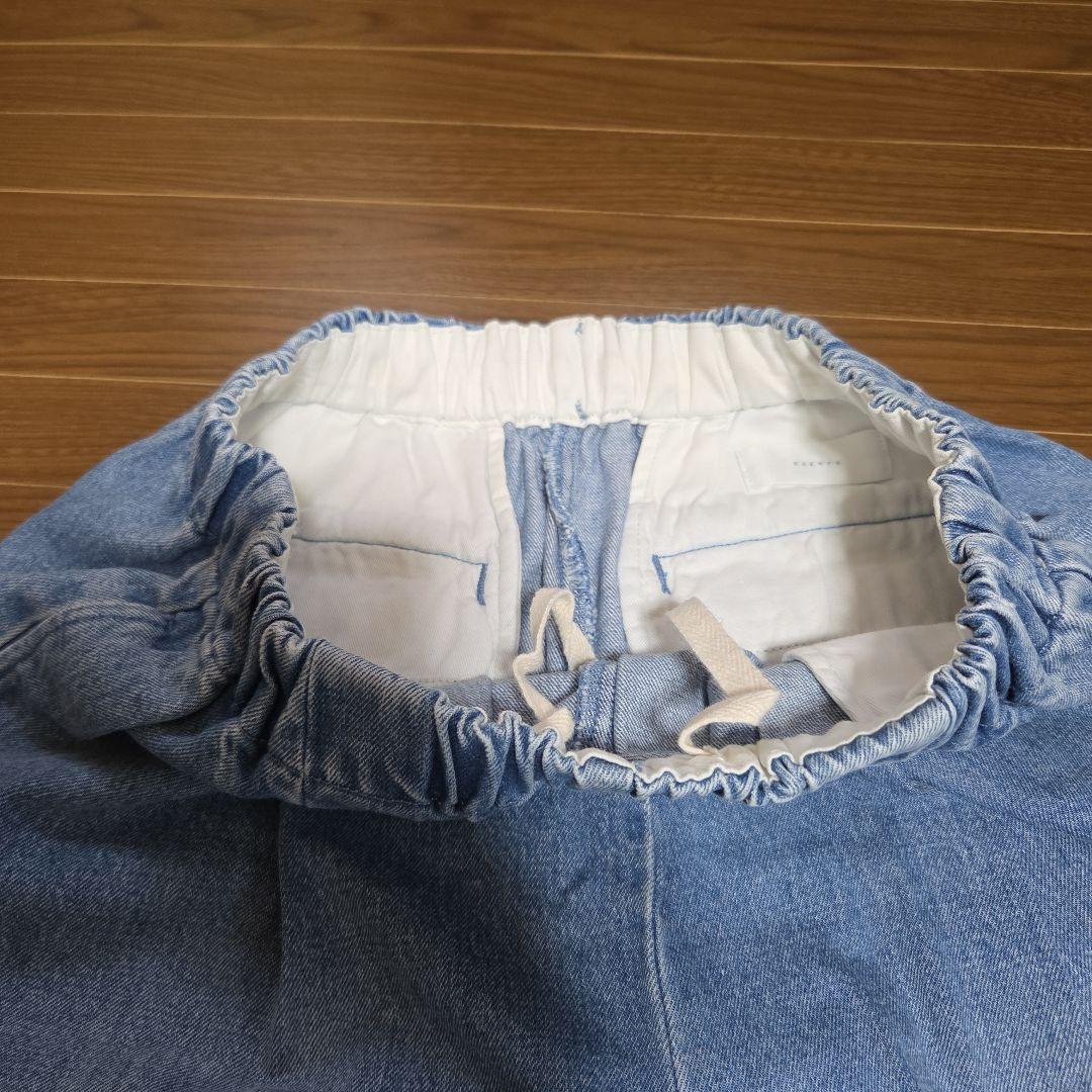 【かぐれ】フェードデニムイージーパンツ