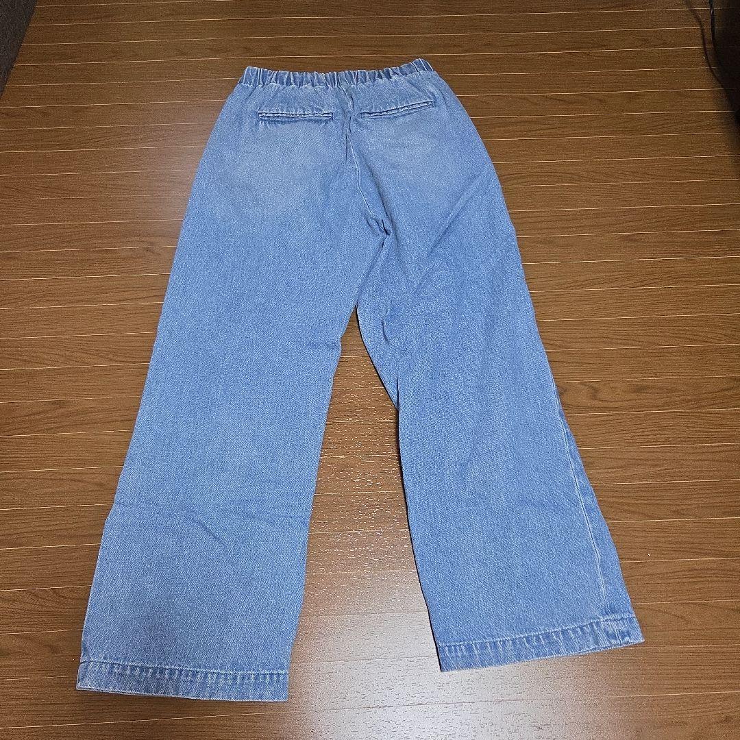 【かぐれ】フェードデニムイージーパンツ