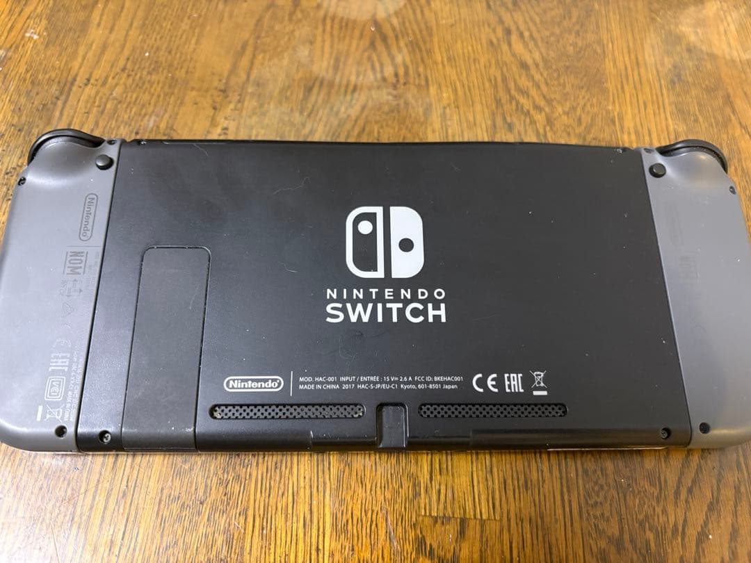 Nintendo Switch 本体 グレー カスタムボタン