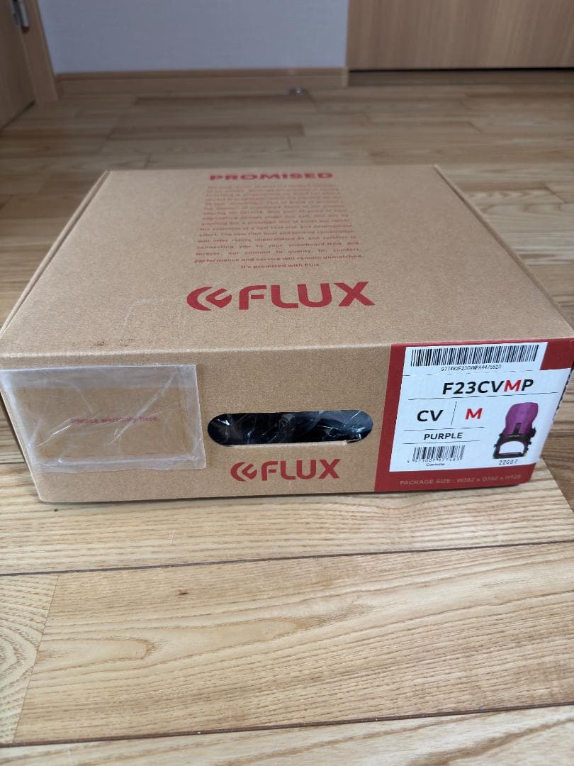 FLUX CV パープル Mサイズ 22-23モデル