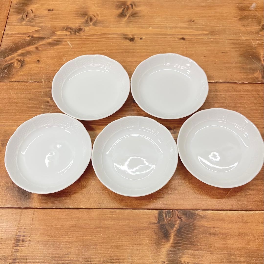 ⑤ リチャードジノリ ベッキオホワイト ディッシュ・ラウンドS 13.5cm