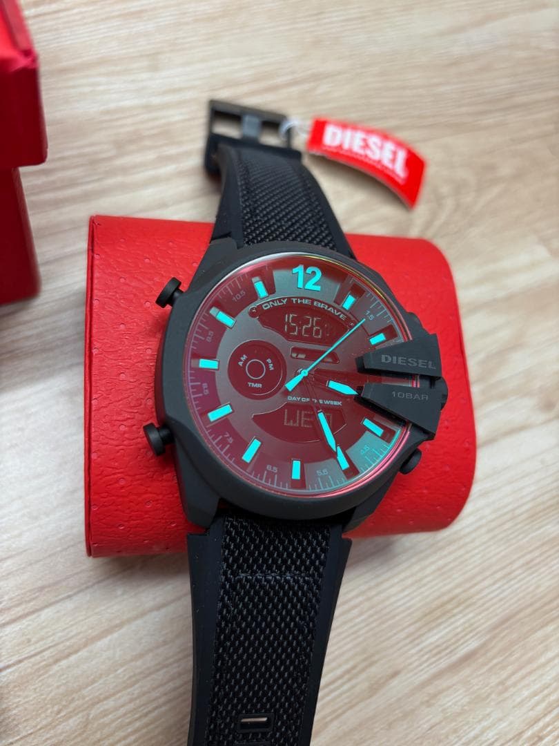 ☆☆☆ S/Sさま専用☆☆☆ DZ4548 腕時計 アナデジ 偏光ガラス