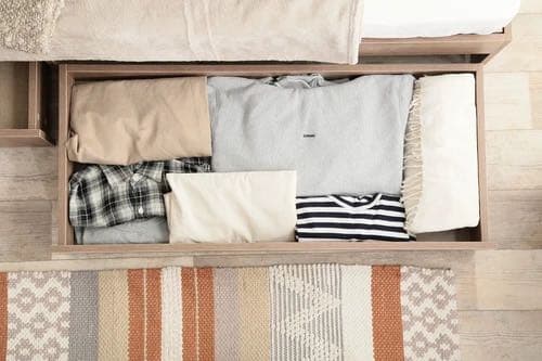 【セミシングル】ヘッドレス収納付きベッド【フレームのみ】