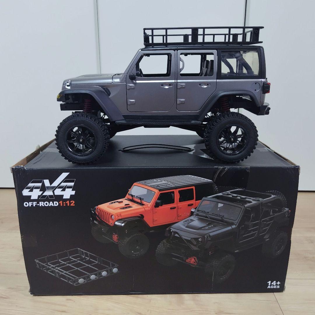新品未使用品 MNモデル MN128 RTR ジープ ラングラー シルバー RC