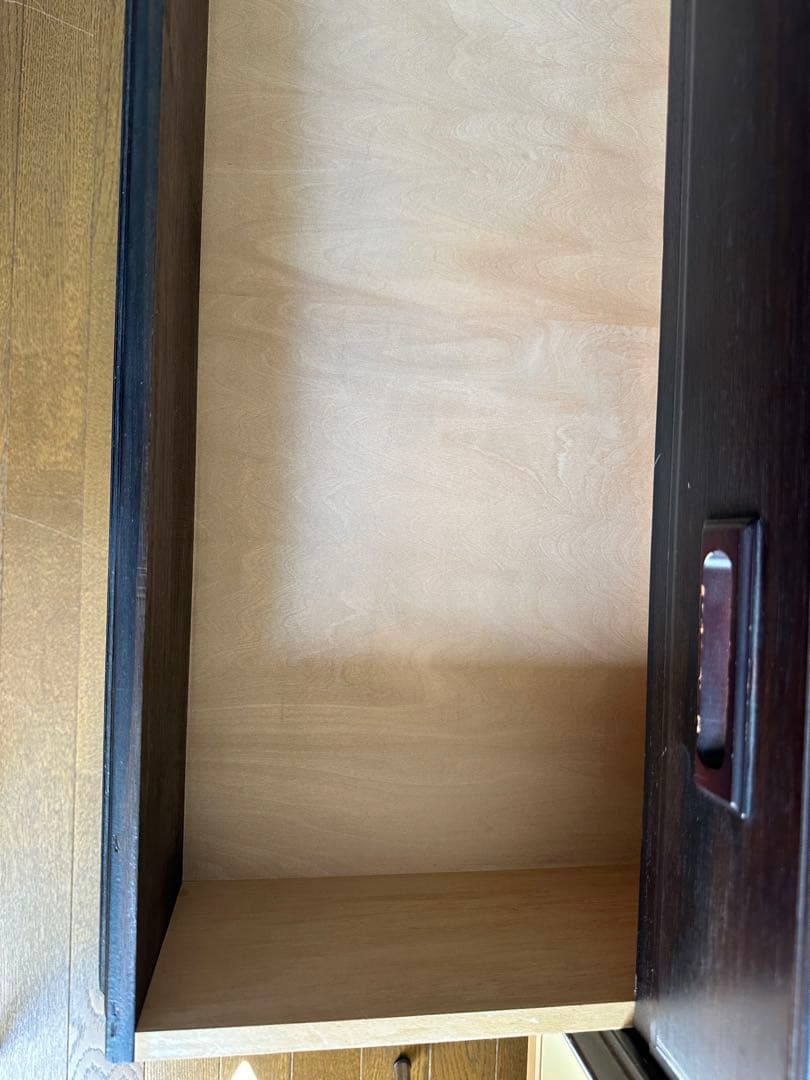 売約済みですキャビネット　木製　ブラック　アンティーク