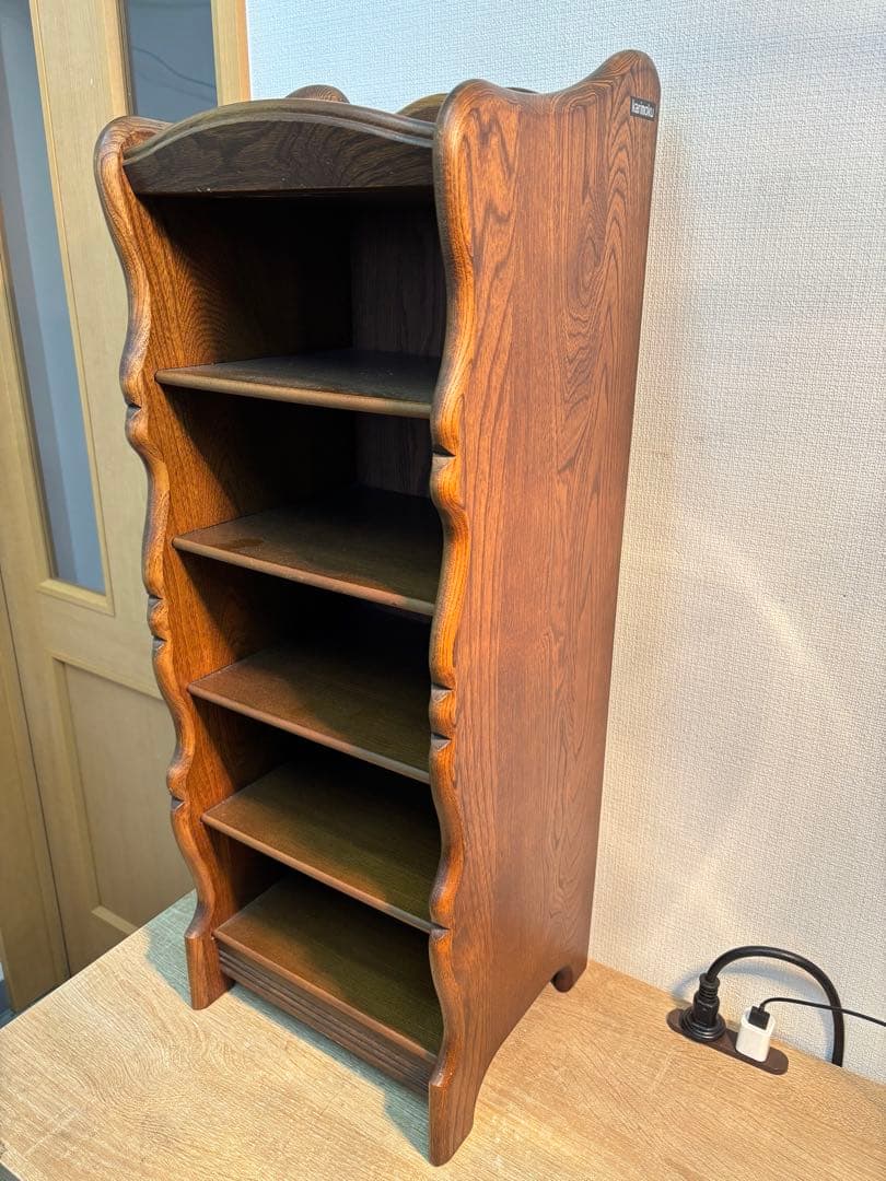 karimoku カリモク 木製ラック 5段 ウォールナット